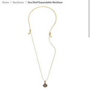 Alex and Ani Seashell Expandable Necklace
